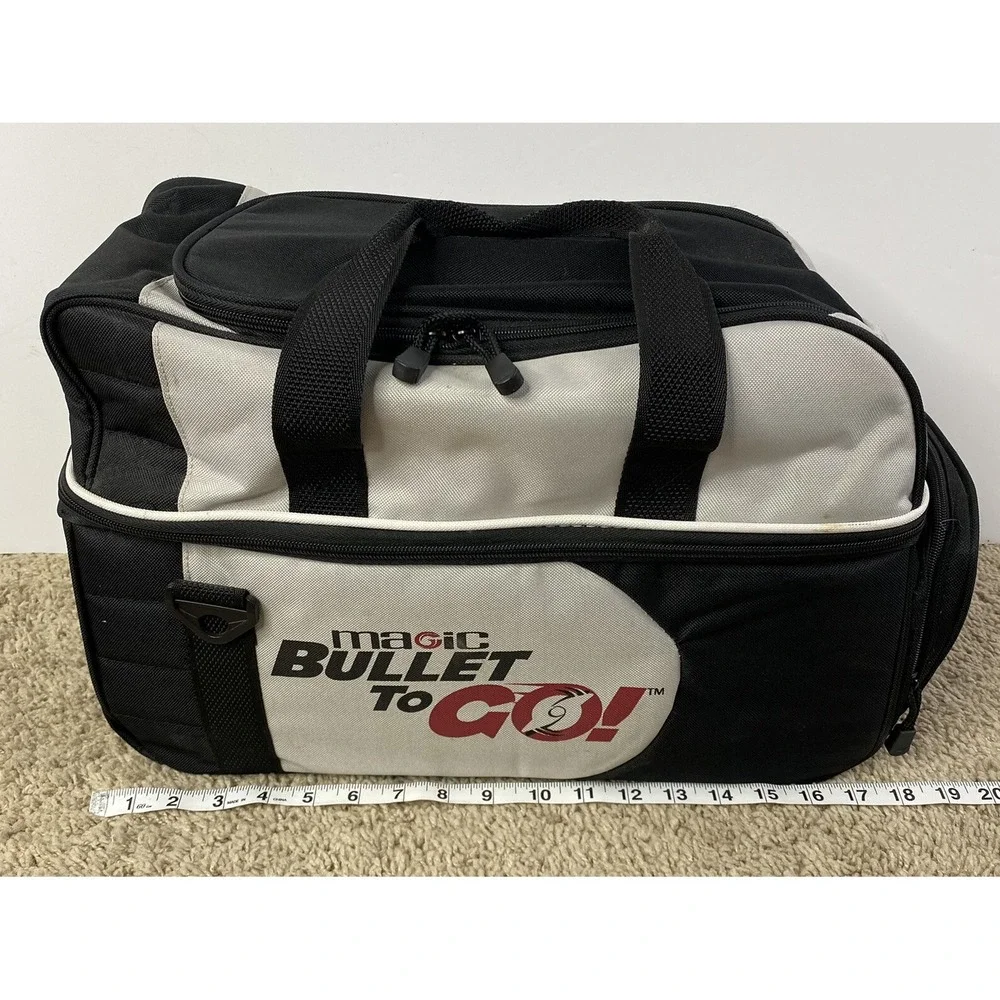 MAGIC BULLET To GO-Travel Carry Case Gym Duffel Bag-19